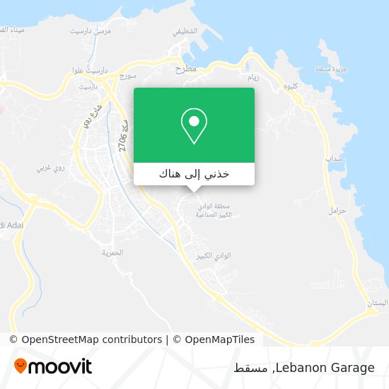 خريطة Lebanon Garage