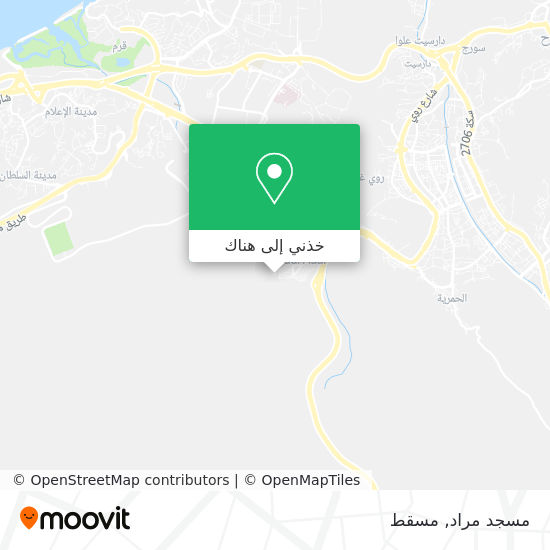 خريطة مسجد مراد