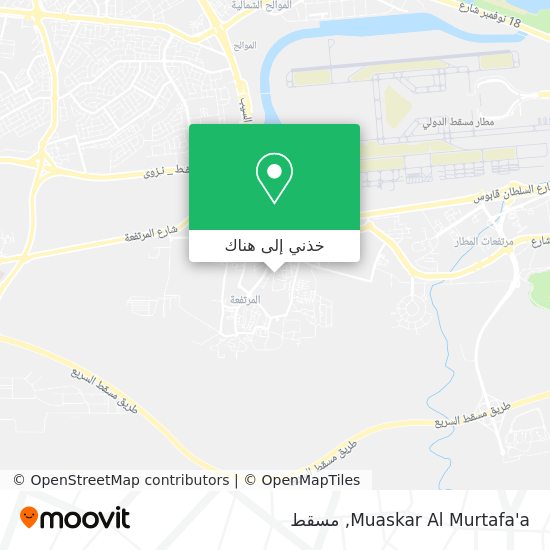 خريطة Muaskar Al Murtafa'a