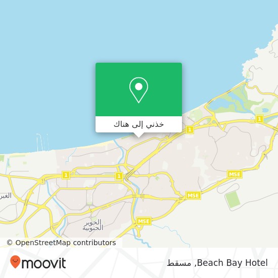 خريطة Beach Bay Hotel