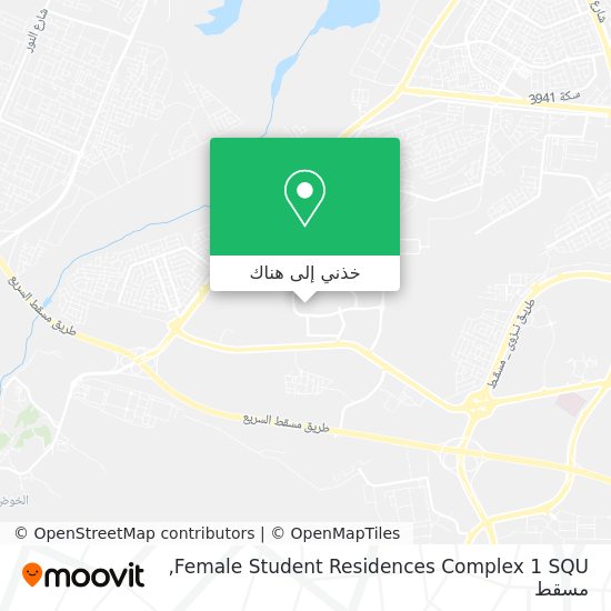 خريطة Female Student Residences Complex 1 SQU