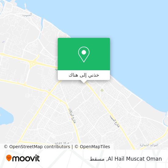 خريطة Al Hail Muscat Oman