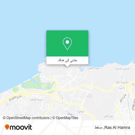 خريطة Ras Al Hamra