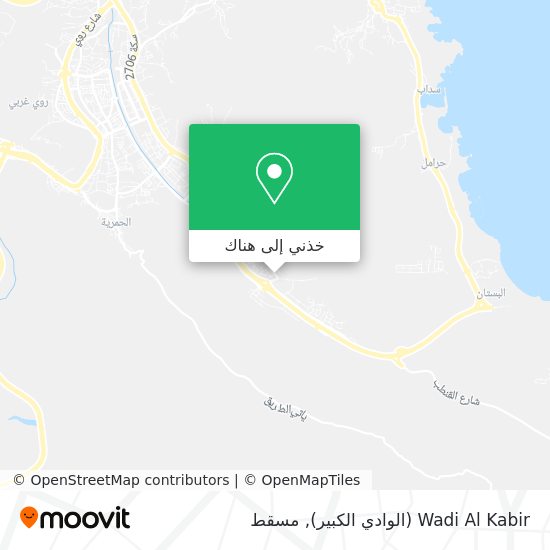 خريطة Wadi Al Kabir (الوادي الكبير)