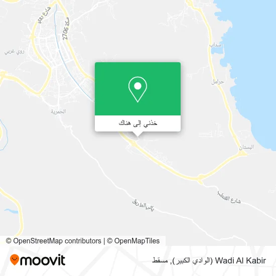 خريطة Wadi Al Kabir (الوادي الكبير)