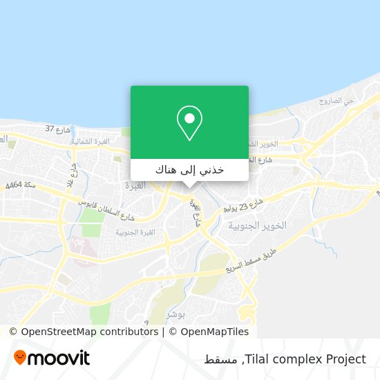 خريطة Tilal complex Project