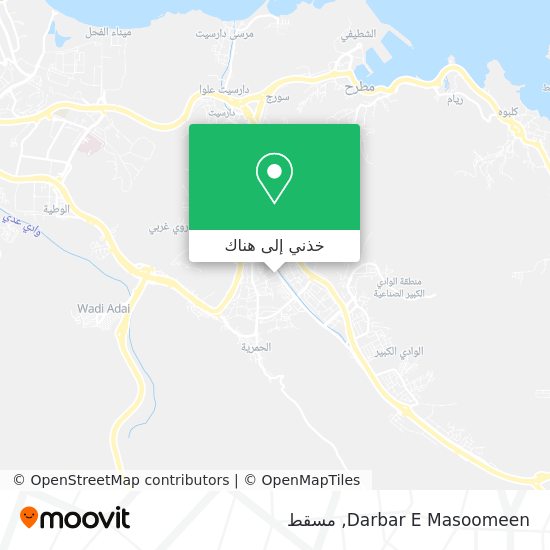 خريطة Darbar E Masoomeen