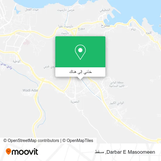 خريطة Darbar E Masoomeen
