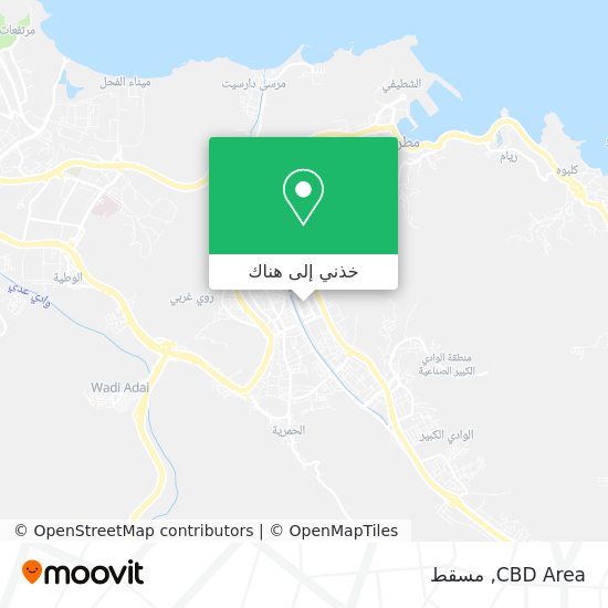 خريطة CBD Area