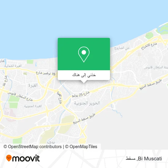 خريطة Bi Muscati