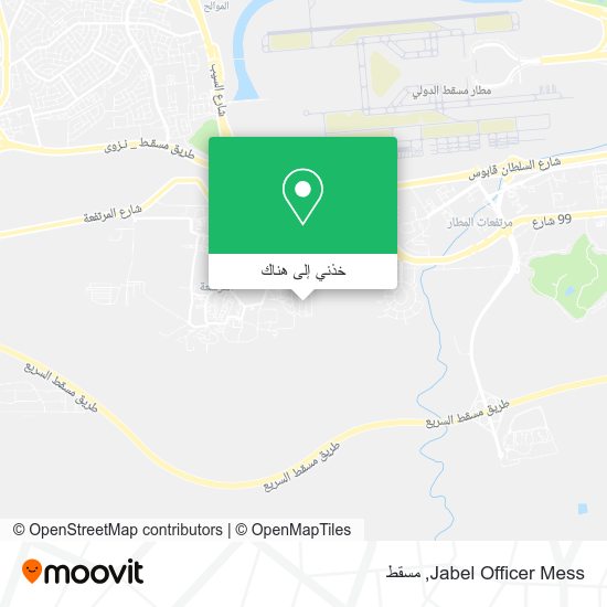 خريطة Jabel Officer Mess