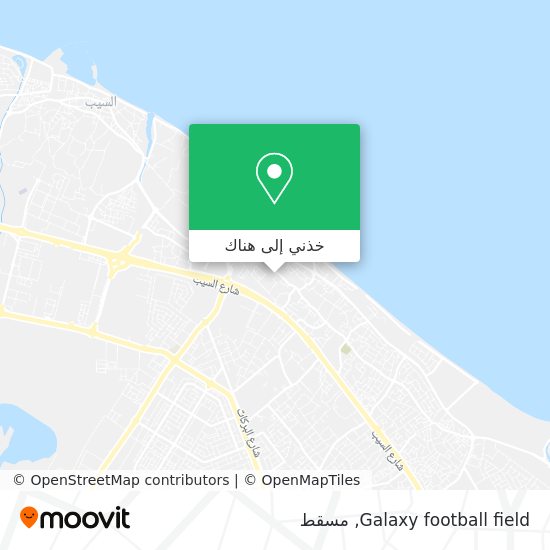 خريطة Galaxy football field