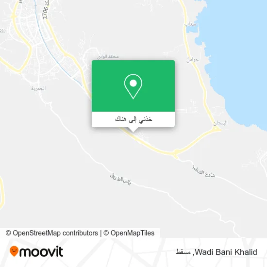 خريطة Wadi Bani Khalid