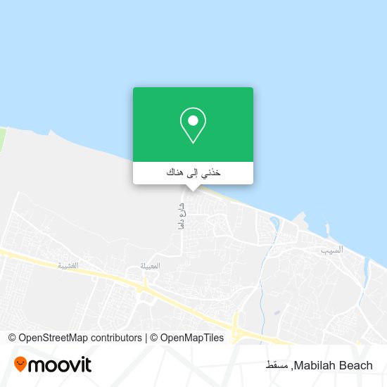 خريطة Mabilah Beach