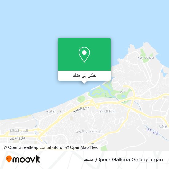 خريطة Opera Galleria,Gallery argan