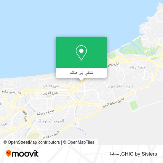 خريطة CHIC by Sisters