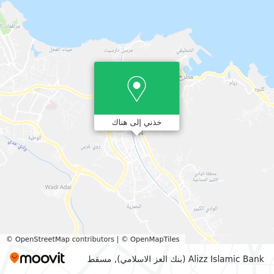 خريطة Alizz Islamic Bank (بنك العز الاسلامي)
