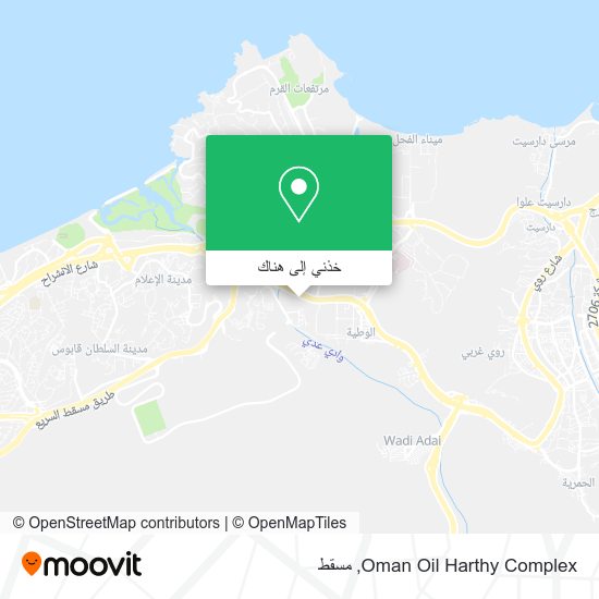خريطة Oman Oil Harthy Complex