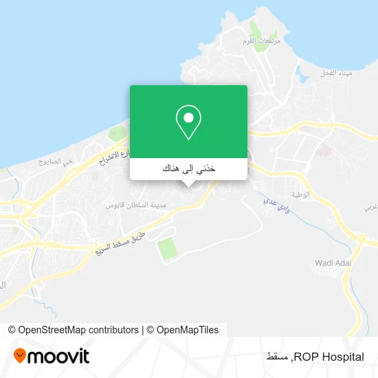 خريطة ROP Hospital