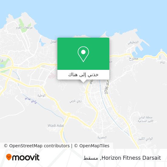 خريطة Horizon Fitness Darsait
