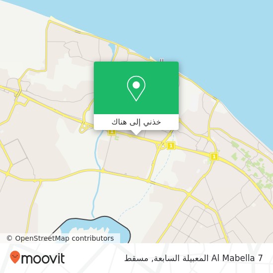 خريطة Al Mabella 7 المعبيلة السابعة