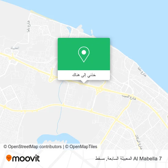 خريطة Al Mabella 7 المعبيلة السابعة
