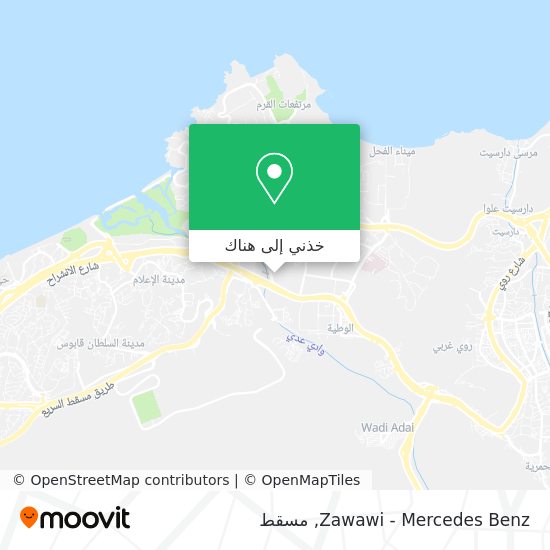 خريطة Zawawi - Mercedes Benz