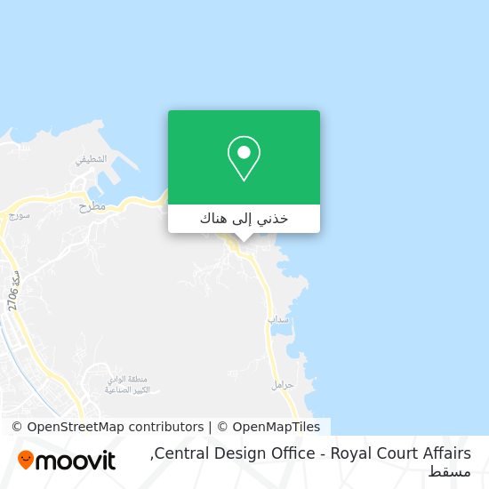 خريطة Central Design Office - Royal Court Affairs