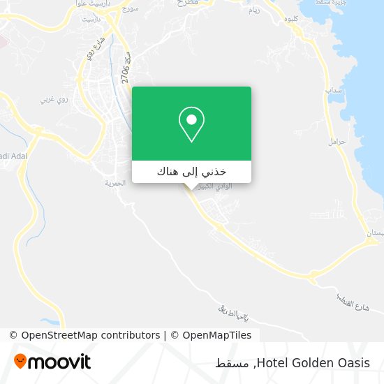 خريطة Hotel Golden Oasis