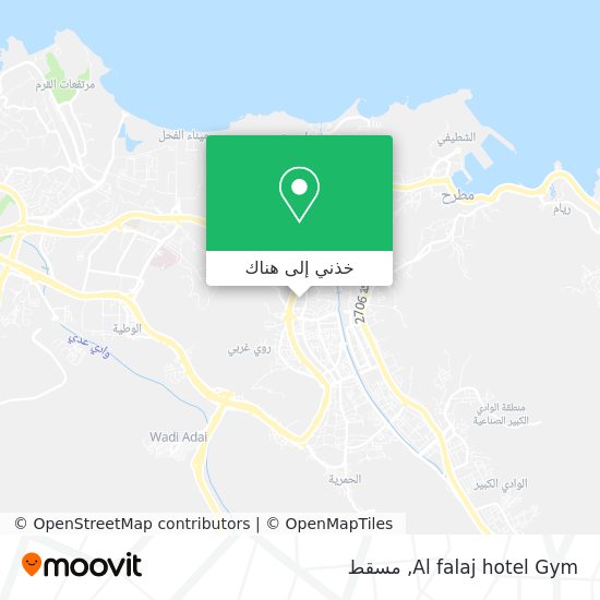 خريطة Al falaj hotel Gym