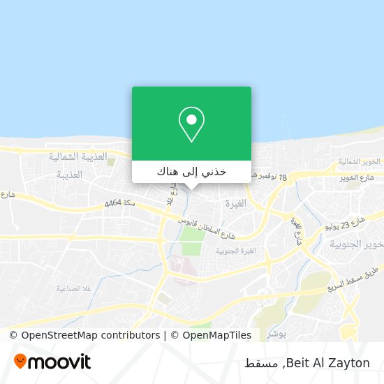 خريطة Beit Al Zayton