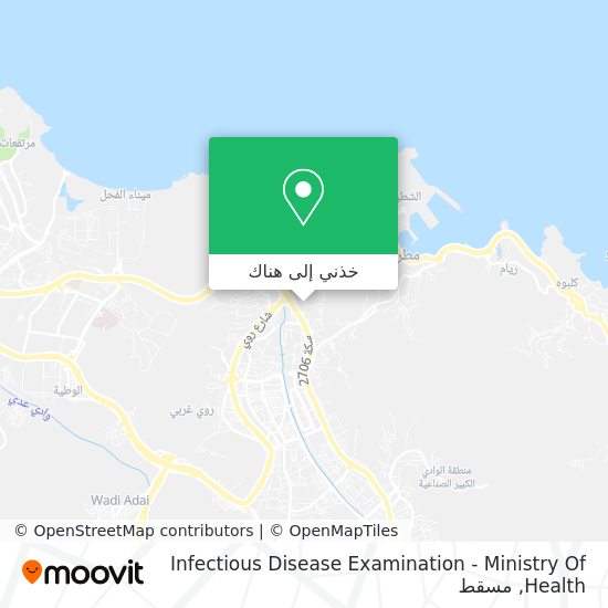 خريطة Infectious Disease Examination - Ministry Of Health
