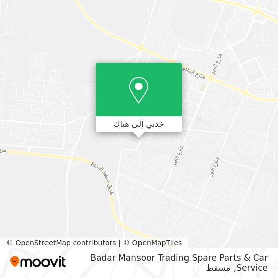 خريطة Badar Mansoor Trading Spare Parts & Car Service