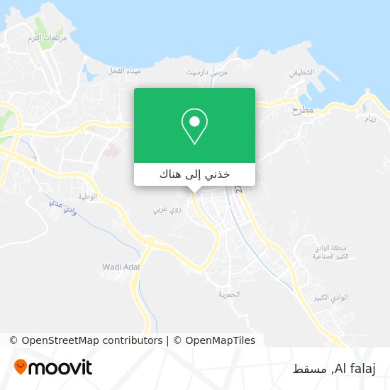 خريطة Al falaj