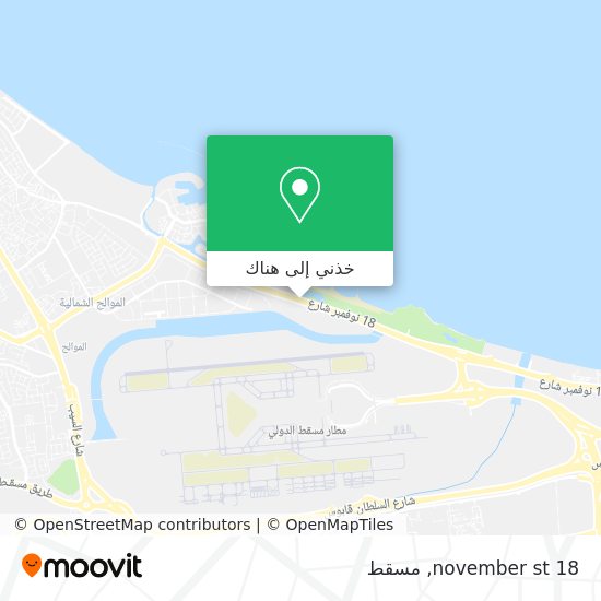 خريطة 18 november st