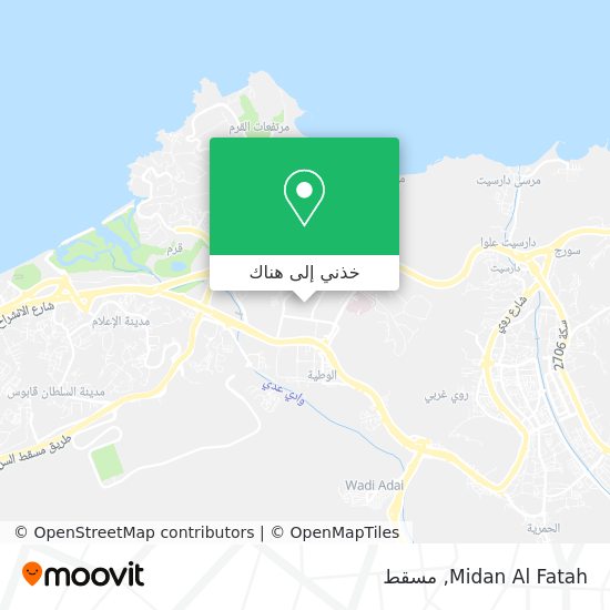 خريطة Midan Al Fatah