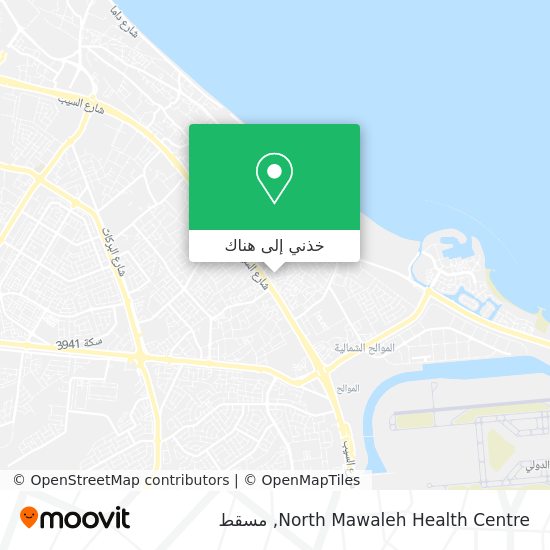 خريطة North Mawaleh Health Centre