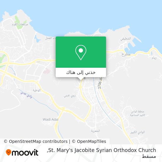 خريطة St. Mary's Jacobite Syrian Orthodox Church