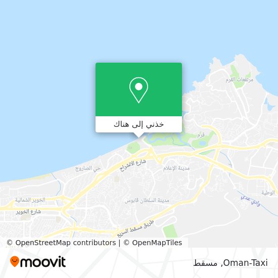 خريطة Oman-Taxi