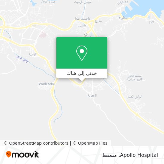 خريطة Apollo Hospital