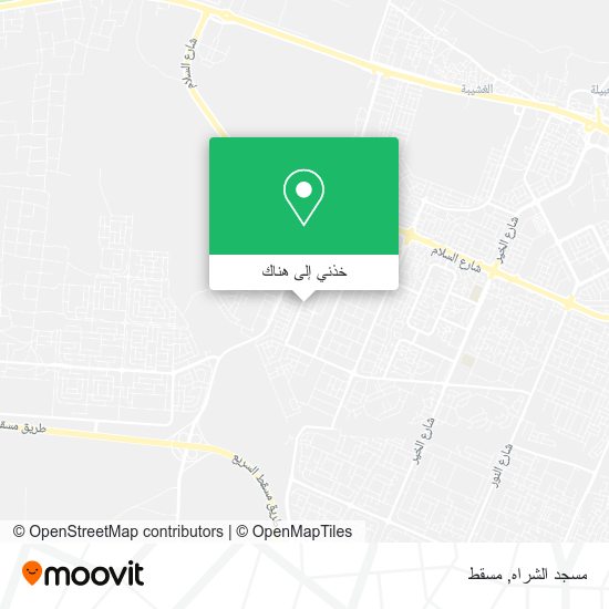 خريطة مسجد الشراه