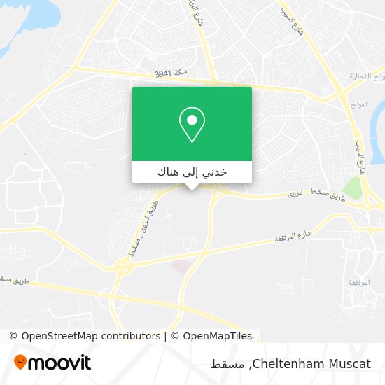 خريطة Cheltenham Muscat
