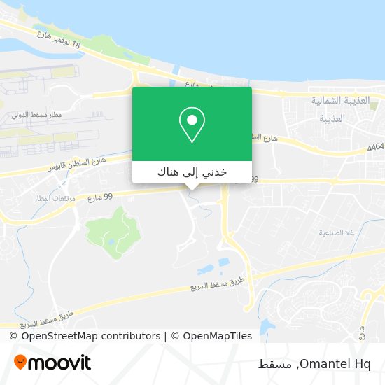 خريطة Omantel Hq