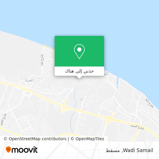خريطة Wadi Samail