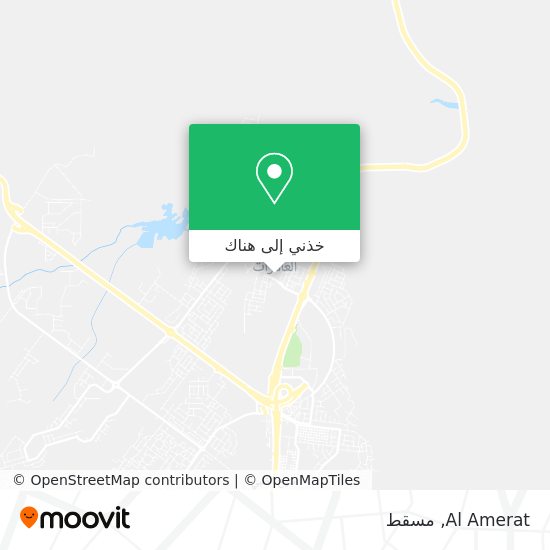 خريطة Al Amerat
