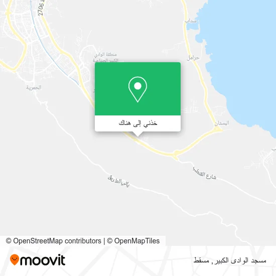 خريطة مسجد الوادى الكبير