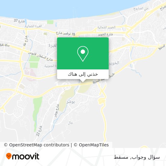 خريطة سؤال وجواب