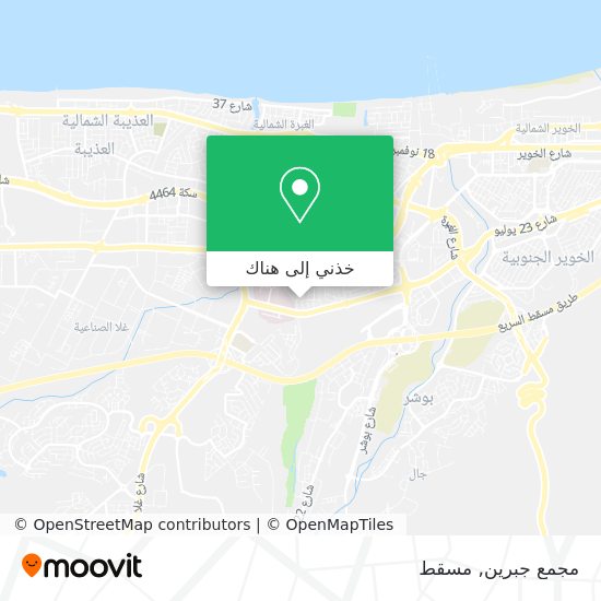 خريطة مجمع جبرين