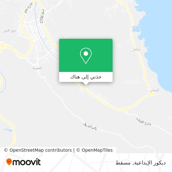 خريطة ديكور الإبداعية