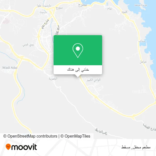 خريطة مطعم محفل